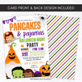 kids halloween party invitation